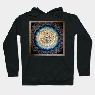 Metatron Fractal Mandala Zentangle Hoodie